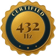 Frequency Certified · 432 Hz · by MEBEHZ