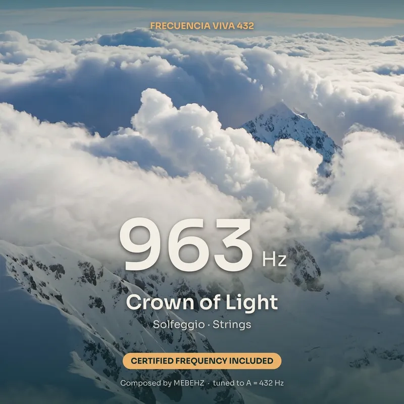 Cover art for Crown of Light, 963 Hz