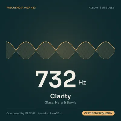 Clarity cover art, 732 Hz