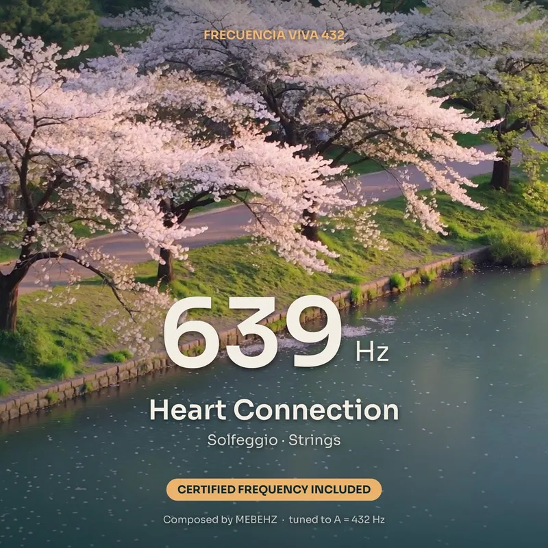 Cover art for Heart Connection, 639 Hz