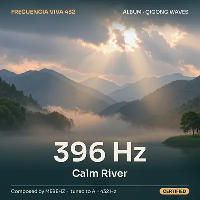 Calm River cover art, 396 Hz
