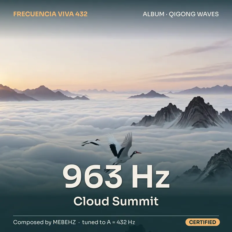 Cover art for Cloud Summit, 963 Hz