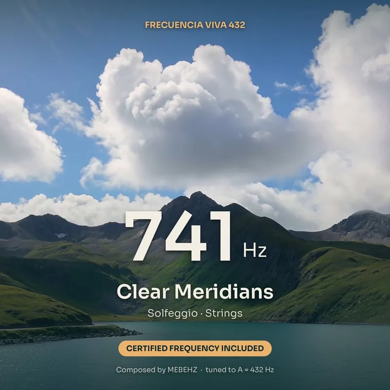 Cover art for Clear Meridians, 741 Hz