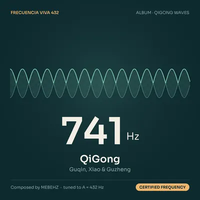 QiGong cover art, 741 Hz