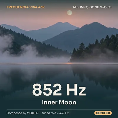 Inner Moon cover art, 852 Hz