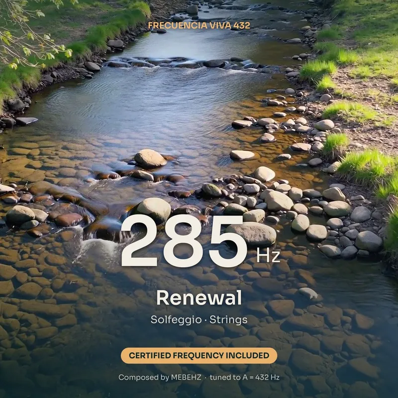 Cover art for Renewal, 285 Hz