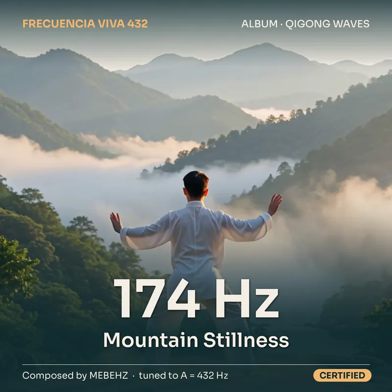 Cover art for Mountain Stillness, 174 Hz