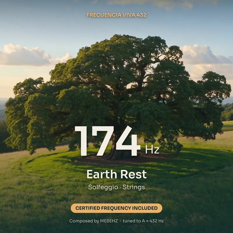Portada de Earth Rest, 174 Hz